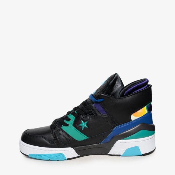 Converse Men's ERX 260 Mid Jewel Black/Court Purple/Bold Jade 164386C - … - Picture 6 of 12